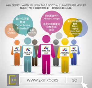 Exit solution for universiade 2017